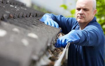 cleaning and inspecting Pant Y Ffridd roofs